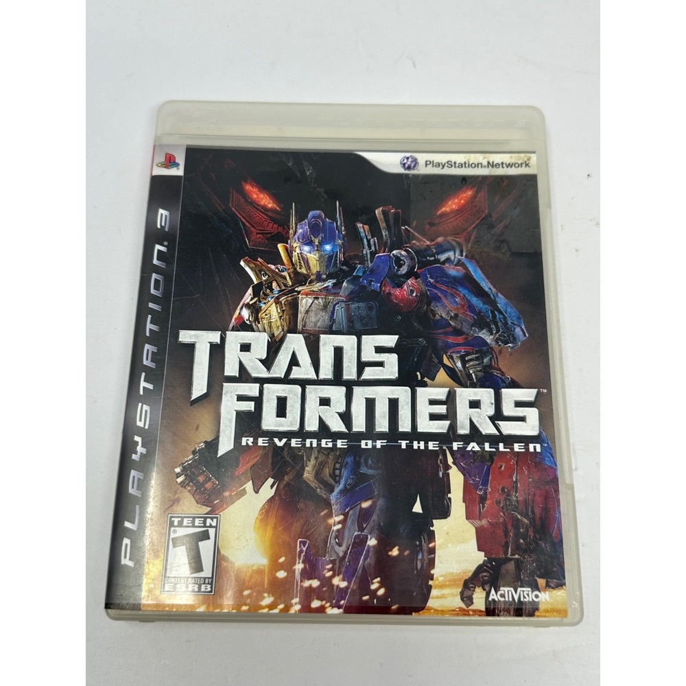 Transformers: Revenge of the Fallen PlayStation 3 PS3 With Manual W3